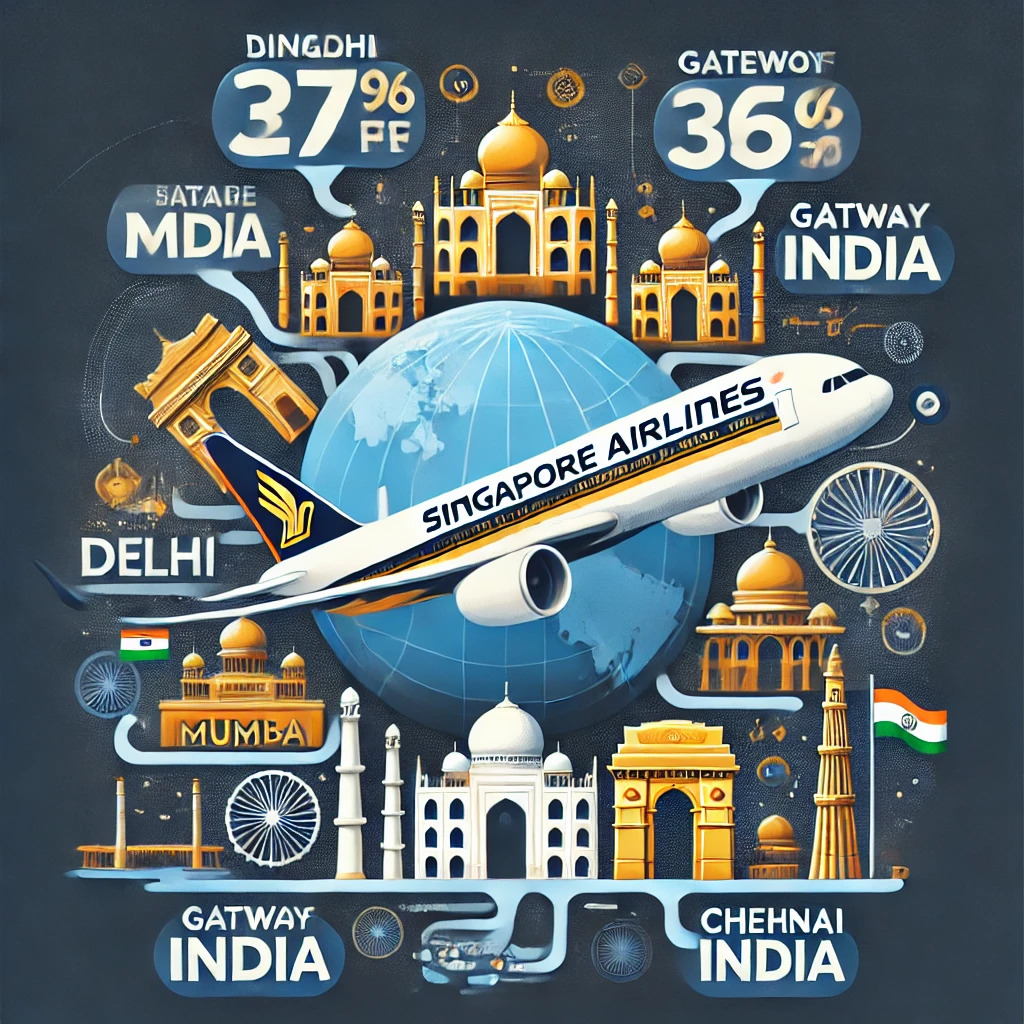 Singapore Airlines Deals: Flights to Major Indian Cities - Airline-topdeals.com