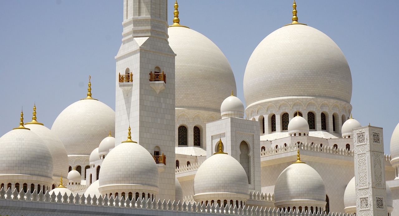 Abu Dhabi Island Sheikh Zayed Grand Mosque