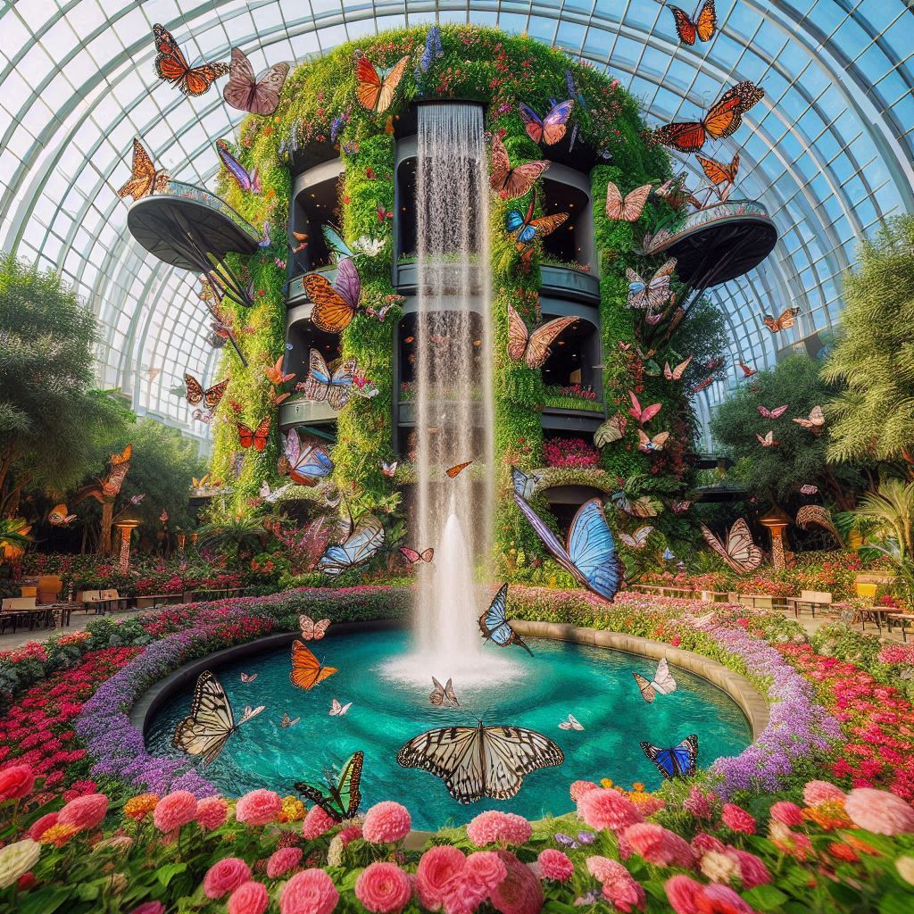 The Stunning Indoor Butterfly Garden in Dubai - Airline-topdeals.com