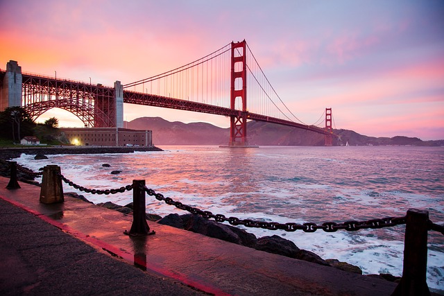 Golden Gate Bridge, California - famous tourist places in north america - Airline-topdeals